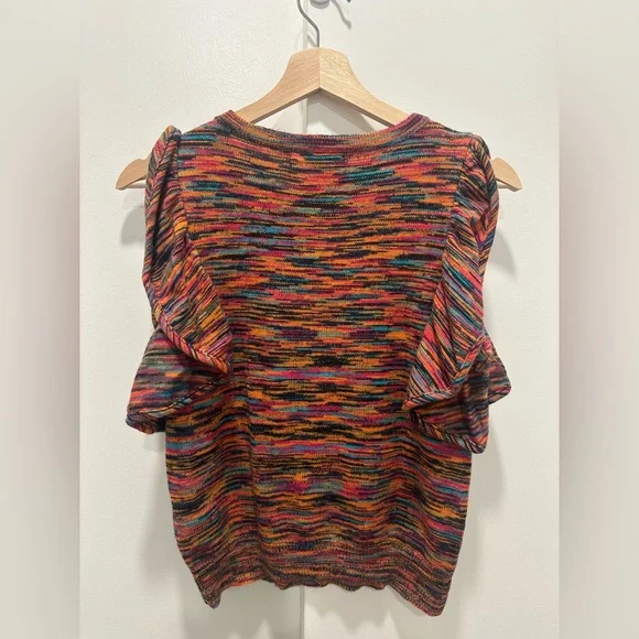 Anthropologie Ruby Flutter-Sleeved Knit Top - Picture 10 of 13